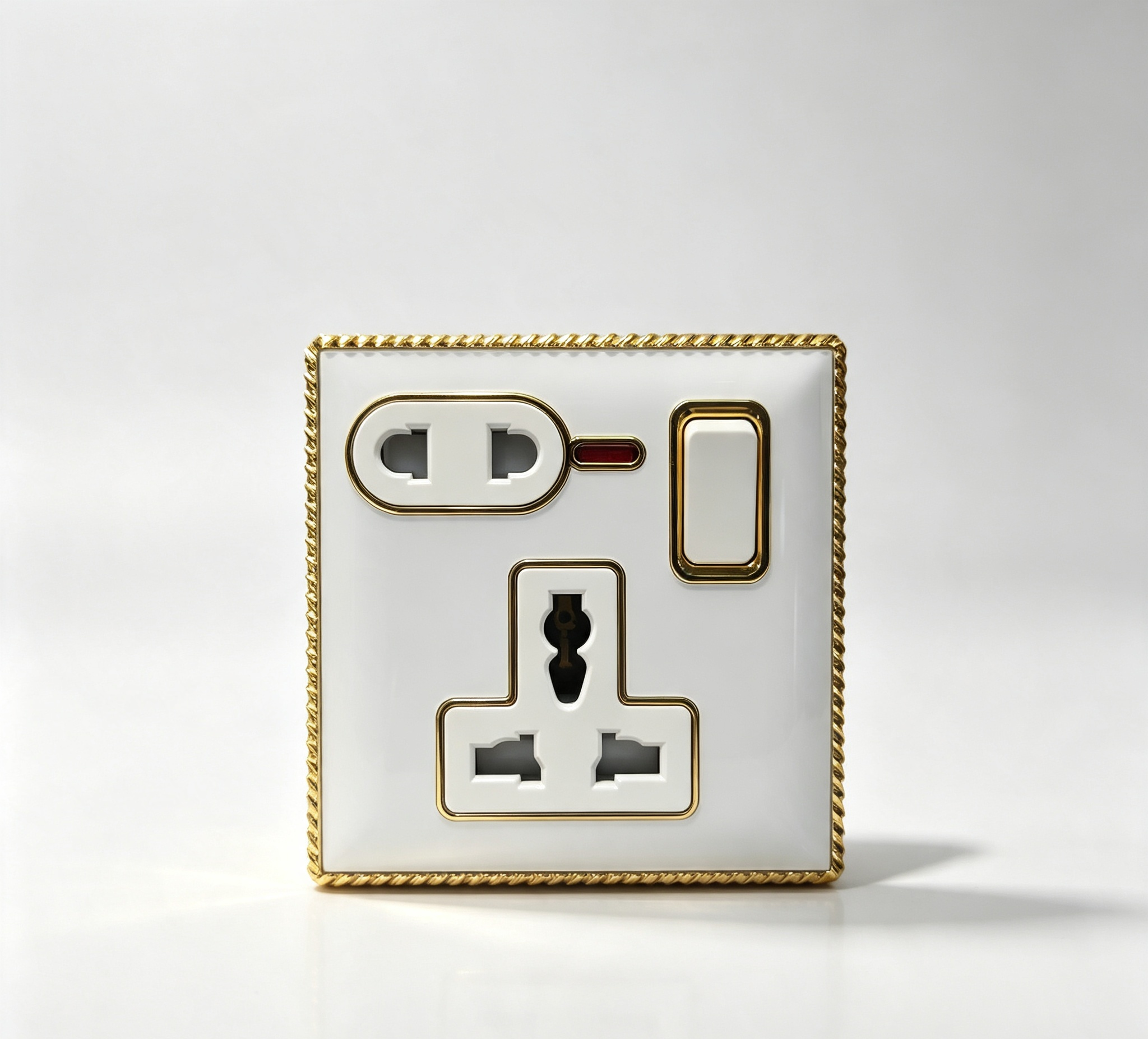 5 Pin Universal Switch Socket with Neon
